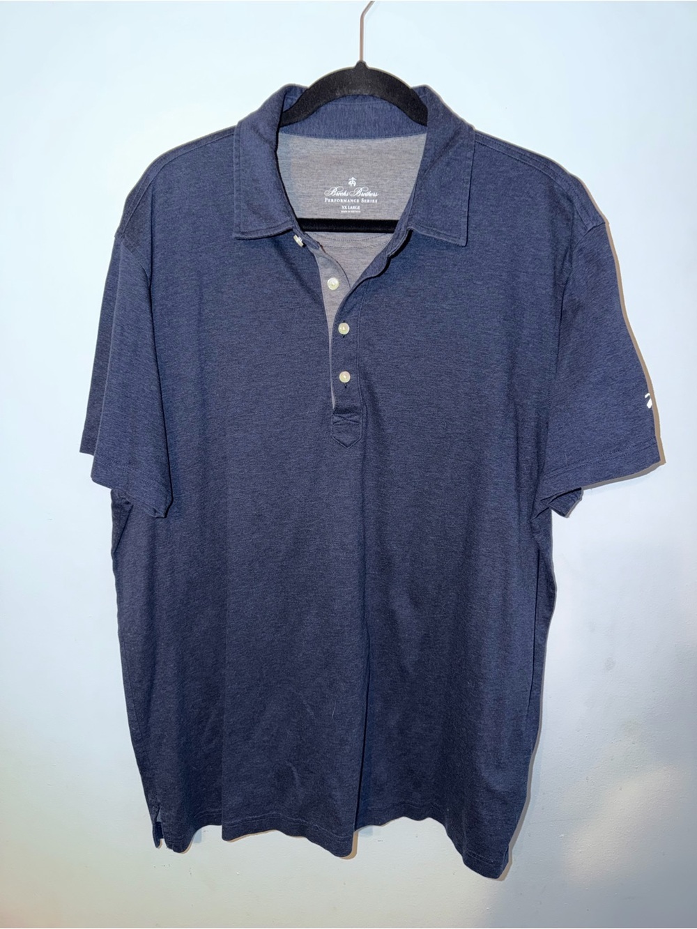 Brooks Brothers Navy Blue Polo Shirt